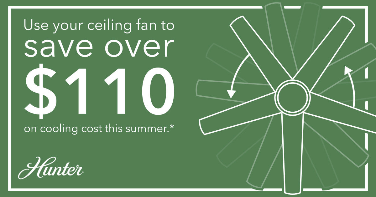 How to Save Energy (And Money) with a Ceiling Fan Summer 2023