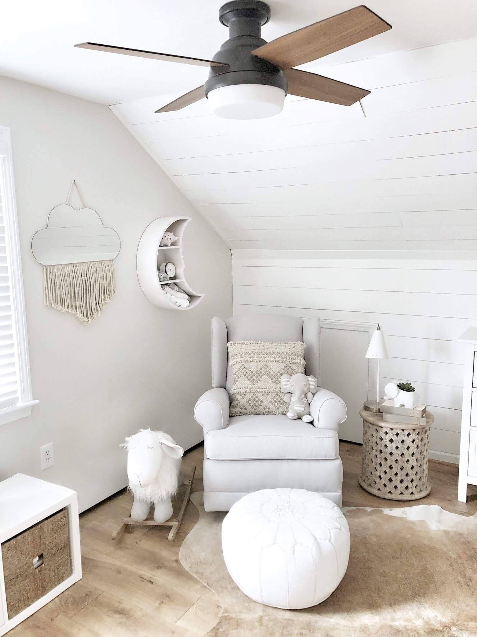 Blogger feature: you a nursery ceiling fan – Hunter Fan