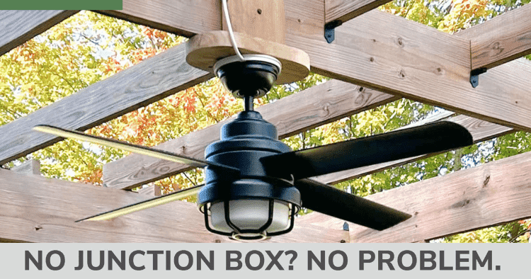 Hunter's Plug-In Ceiling Fan Mount