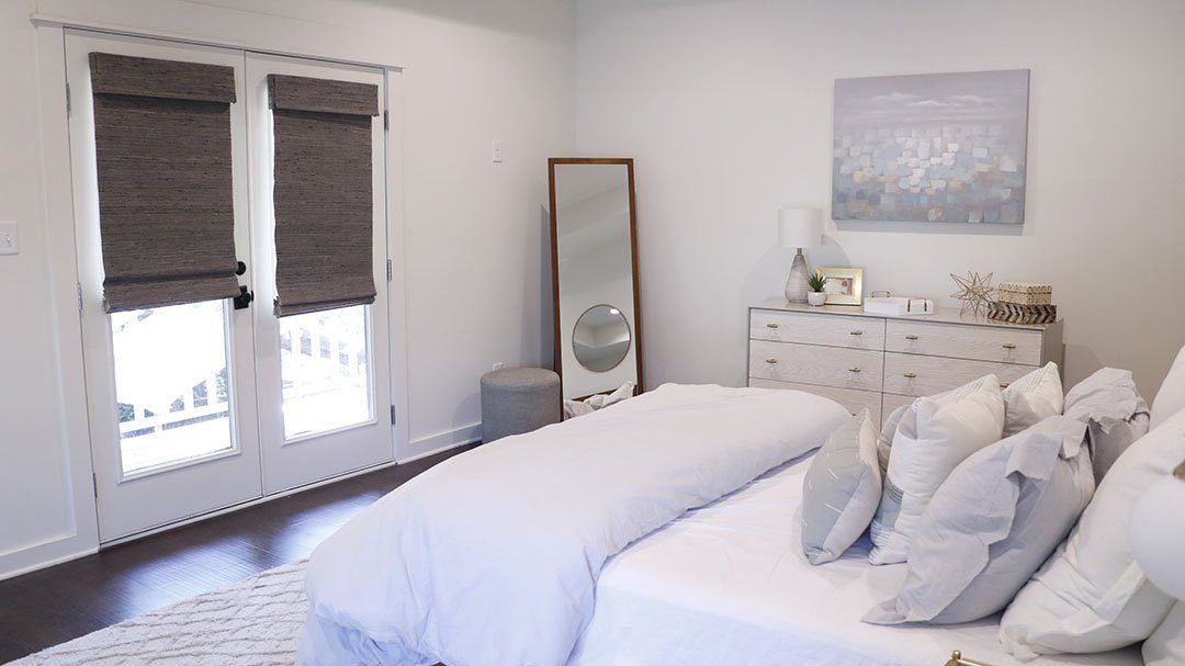 Huntervention®: Coastal Modern Bedroom