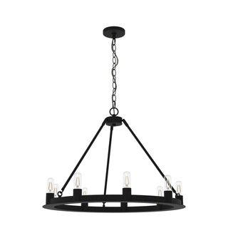 19030_8 saddlewood 9 light chandelier natural black iron main