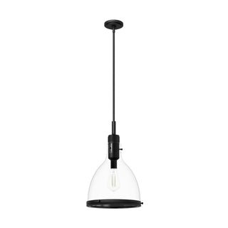 48042_8 van nuys 1 light pendant 13 inch matte black main