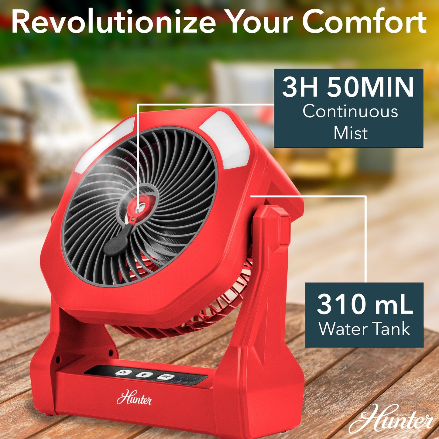 Hunter Rechargeable Misting Fan Service Parts Hunter Pure Air