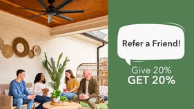 Refer a friend. Give 20%, Get 20%.