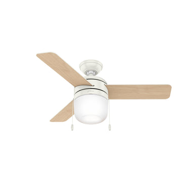 Acumen with LED Light 42 inch Ceiling Fans Hunter Fresh White - Fresh White
