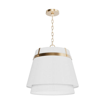 Ada Lee 1 Light Large 18 Inch Pendant Lighting Hunter Alturas Gold
