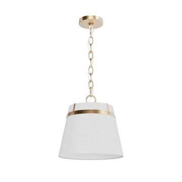 Ada Lee 1 Light Small 10 Inch Pendant Lighting Hunter Alturas Gold