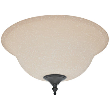 Amber Scavo Glass Bowl - 99161 Ceiling Fan Accessories Hunter New Bronze