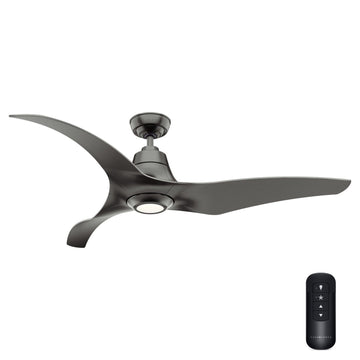 Arwen Outdoor ENERGY STAR with LED Light 60 inch Ceiling Fans Hunter Granite - Granite