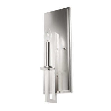 Bearden 1 Light Wall Sconce Lighting Hunter Brushed Nickel - None
