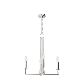 Bearden 4 Light Pendant Lighting Hunter Brushed Nickel - None