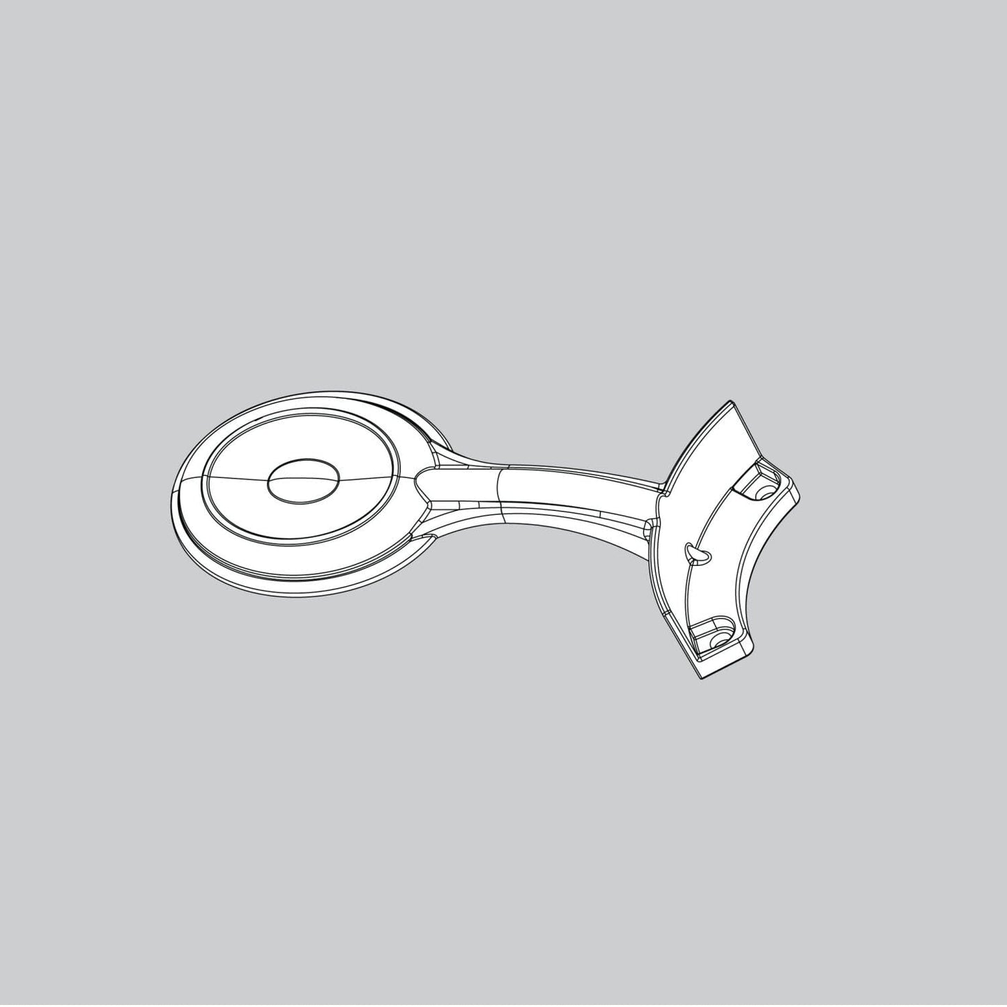 Blade Iron Set-Brushed Nickel - K061505214 Service Parts Hunter