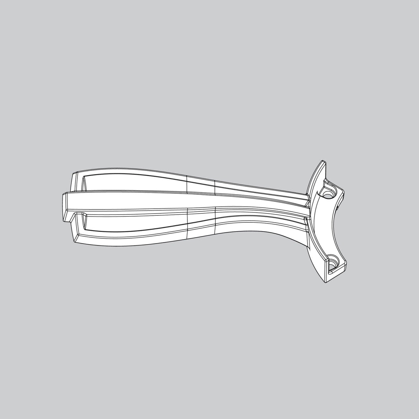 Blade Iron Set-Brushed Nickel - K536705214 Service Parts Hunter