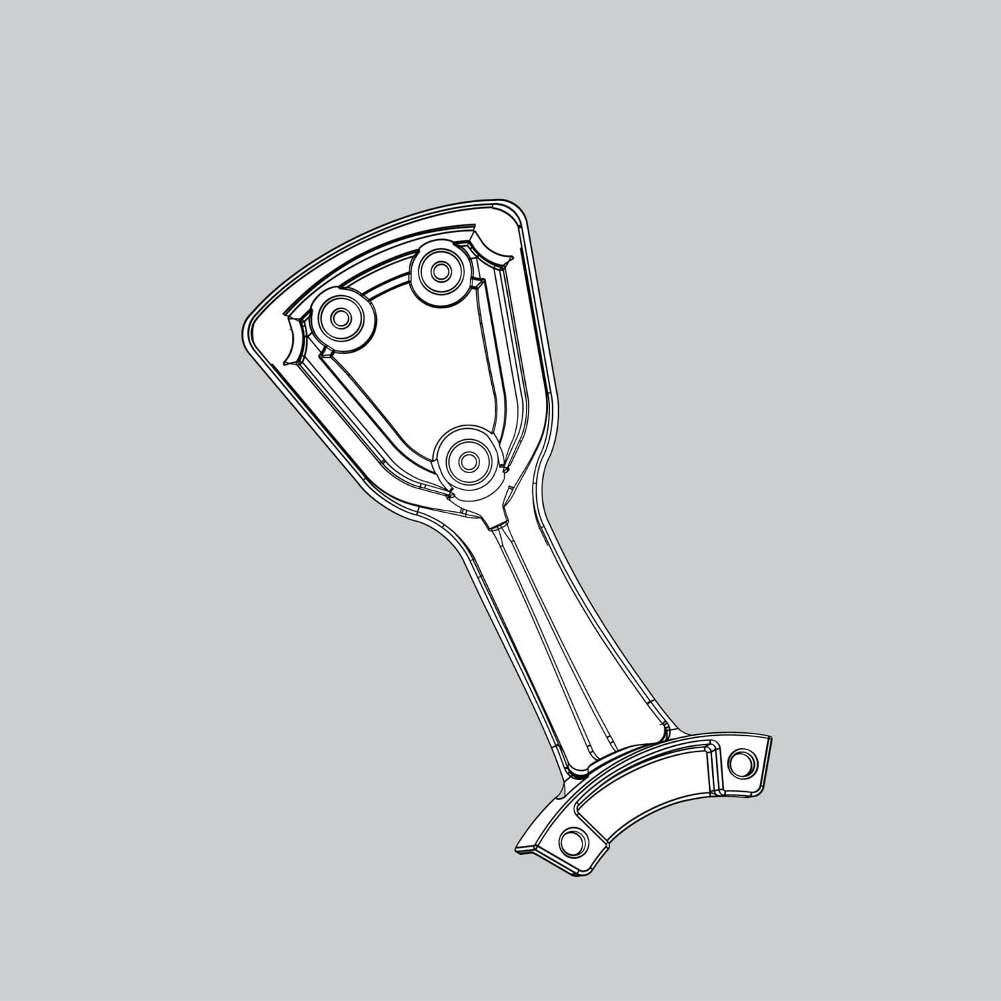 Blade Iron Set-White - K015705132 Service Parts Hunter