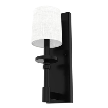 Briargrove 1 Light Wall Sconce Lighting Hunter Matte Black
