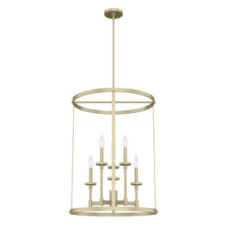Briargrove Large Foyer Lighting Hunter Modern Brass - None