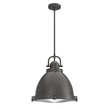 Bridgemoor 3 Light Pendant Lighting Hunter Noble Bronze - Clear Holophane