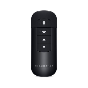 Casablanca Handheld Remote - 99198 Ceiling Fan Accessories Casablanca Black
