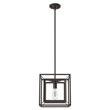 Doherty Pendant Convertible 1 Light 12 inch Lighting Hunter Onyx Bengal