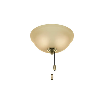 Glass Bowl-Frosted Amber - 99365 Ceiling Fan Accessories Hunter