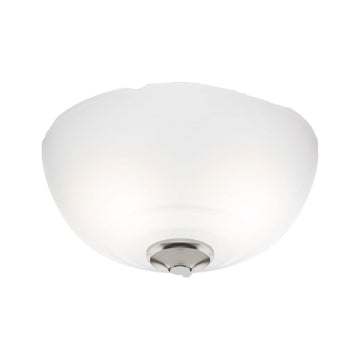 Glass Bowl-Painted Cased White - K189201045 Service Parts Hunter