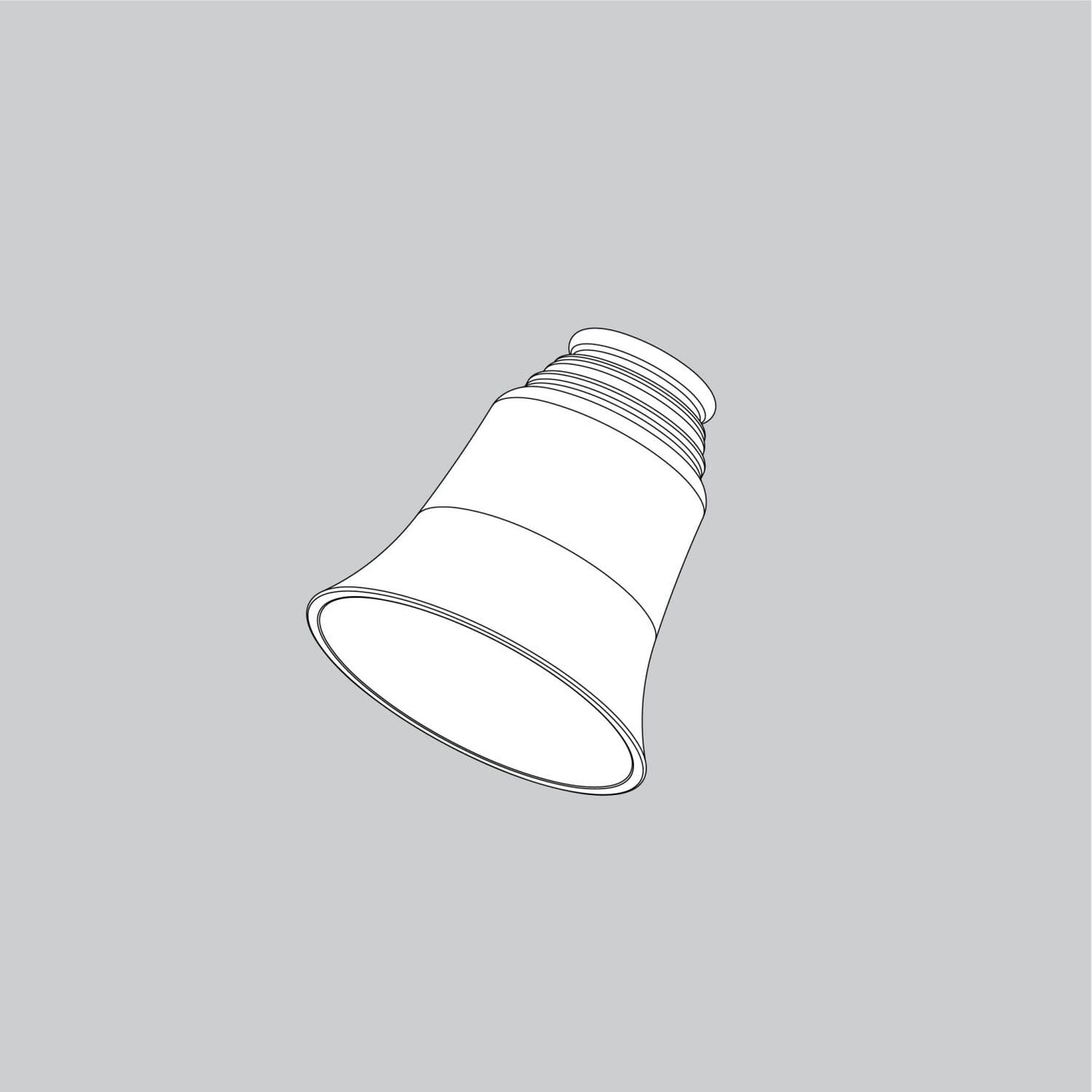 Glass Globe-Clear Frosted - K044601146 Service Parts Hunter