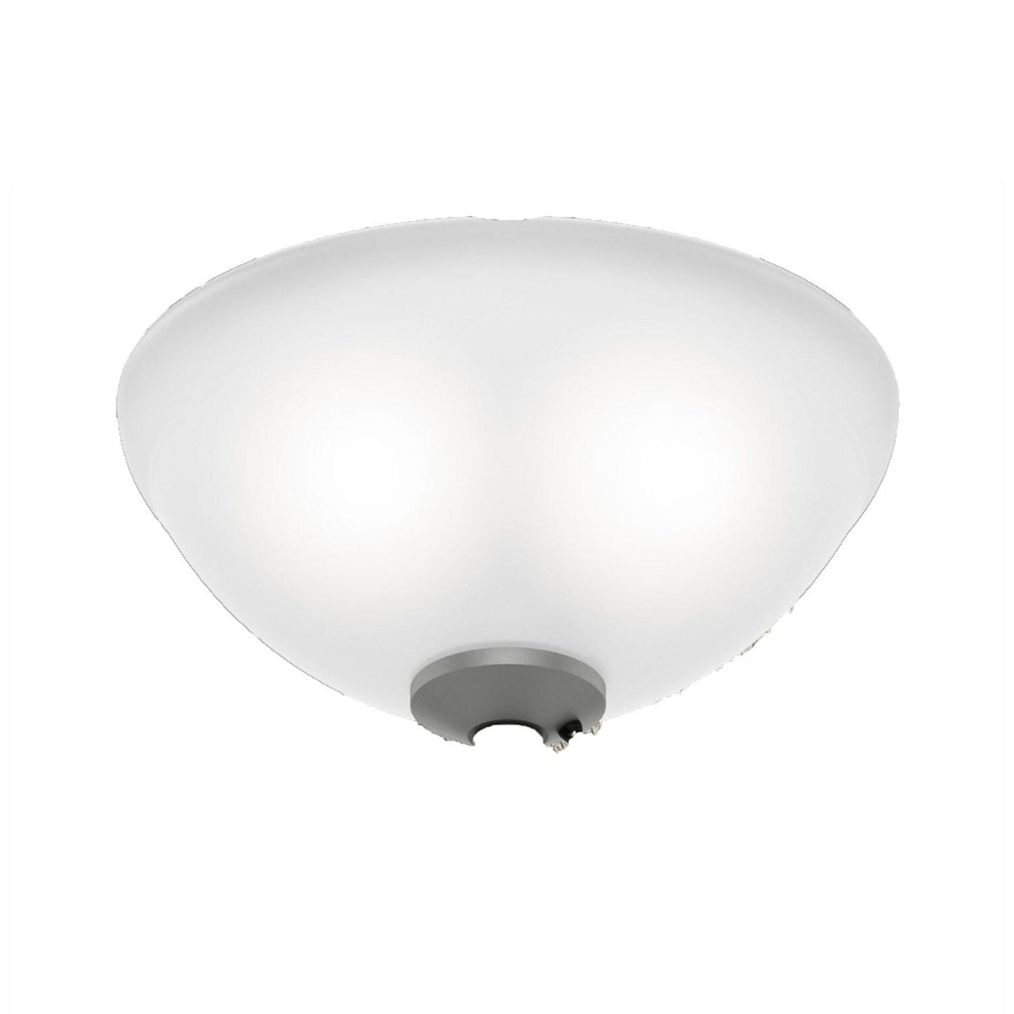 Glass Globe-Painted White Cased - K055601045 Service Parts Hunter