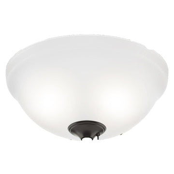 Glass Globe-Painted White Cased - K070201045 Service Parts Hunter