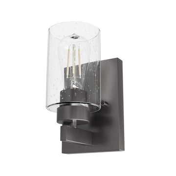 Hartland 1 Light Sconce Lighting Hunter Noble Bronze - Seeded