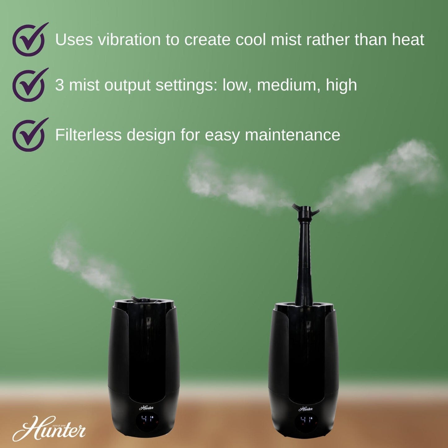 HHU400 Aspire Ultrasonic Cool Mist Humidifier Service Parts Hunter Pure Air