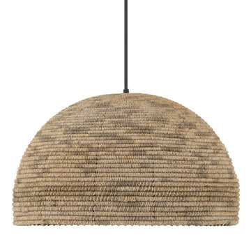 Hillmount 1 Light Large 22 Inch Pendant Lighting Hunter Matte Black
