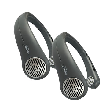 Hunter Wearable Neck Fan 2 Pack Service Parts Hunter Pure Air Gray