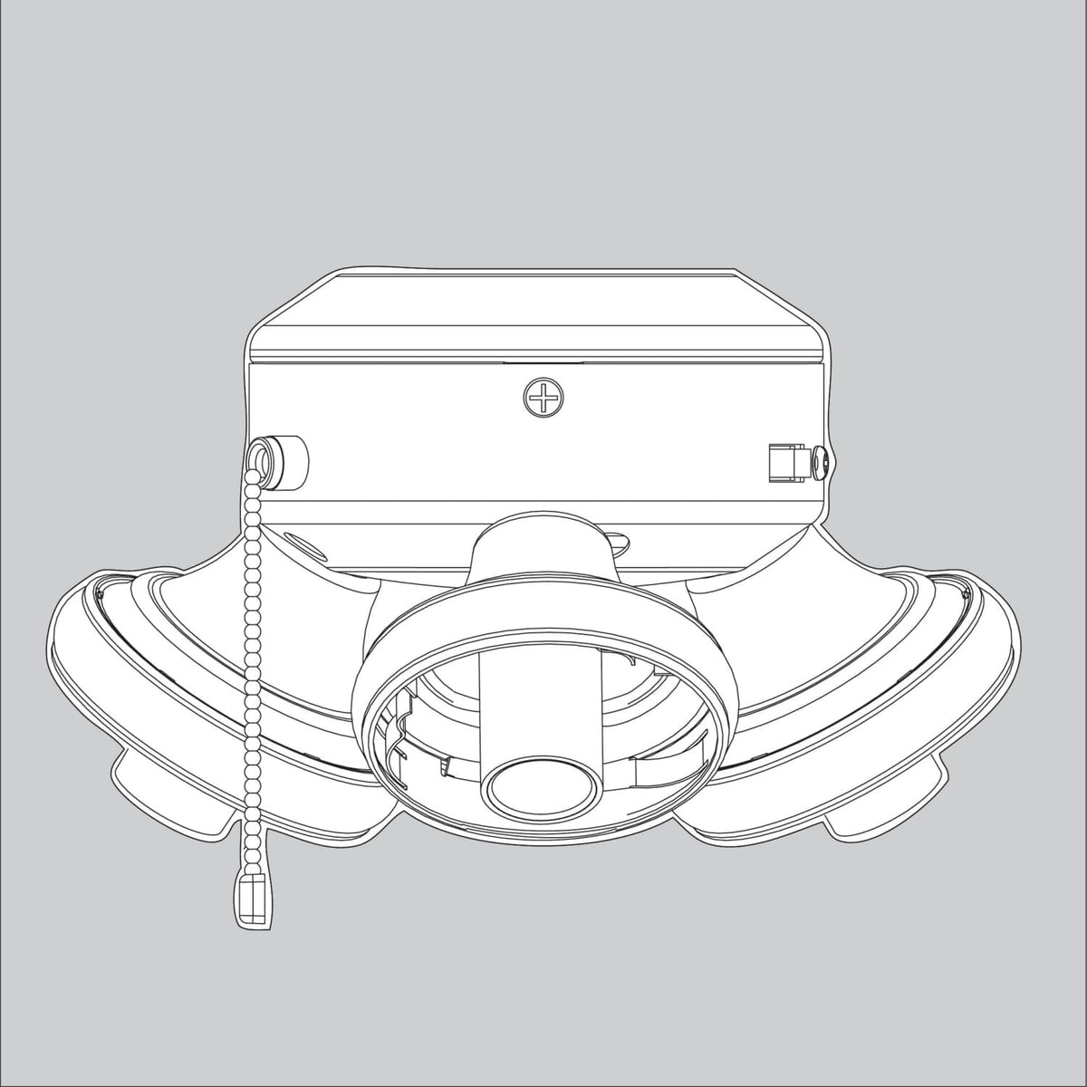 k005801119_1 switch housing assembly empty matte black main