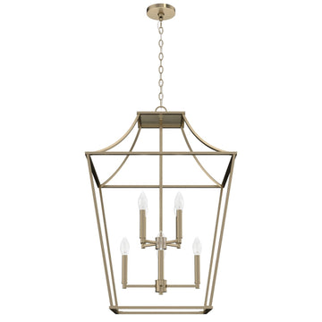 Laurel Ridge 8 Light Lantern Pendant 23 inch Lighting Hunter Alturas Gold