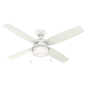 Ocala Outdoor with LED Light 52 inch Ceiling Fans Hunter Fresh White - Fresh White