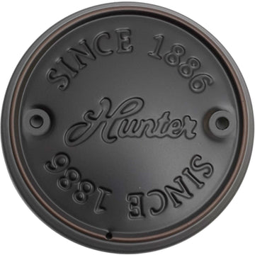 Light Cap- Onyx Bengal - 99768 Ceiling Fan Accessories Hunter Onyx Bengal