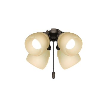 Premier Bronze 4 Light LED Light Kit - 99367 Ceiling Fan Accessories Hunter Premier Bronze