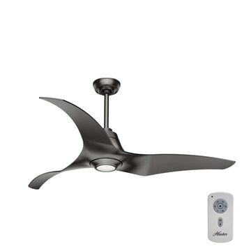 Stingray with LED Light 60 inch Ceiling Fans Casablanca Granite - Granite