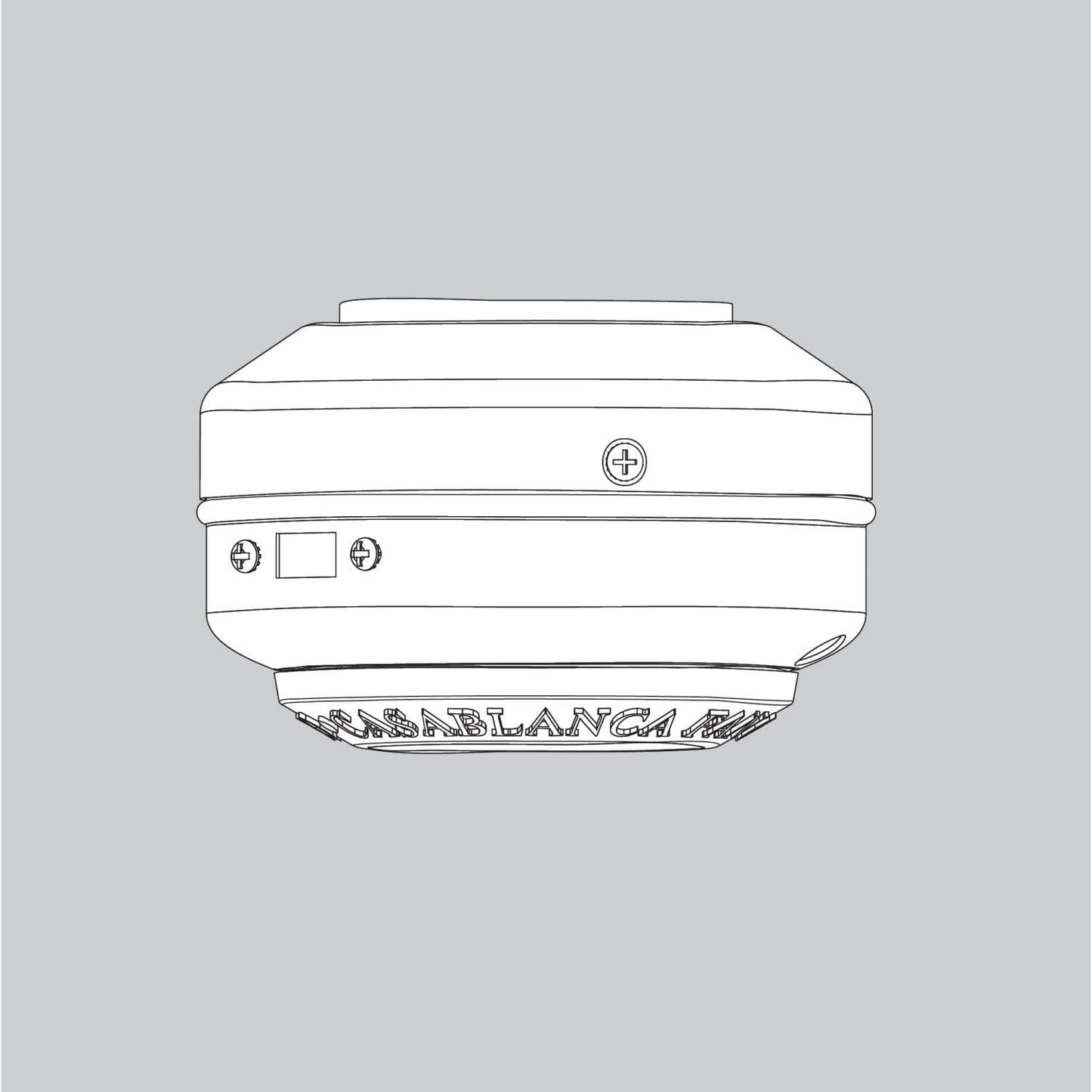 Switch Housing-Outdoor-Fresh White-Empty - K005802W38 Service Parts Hunter