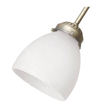 White Linen 2 1/4 inch Accessory Glass - 28893 Ceiling Fan Accessories Hunter