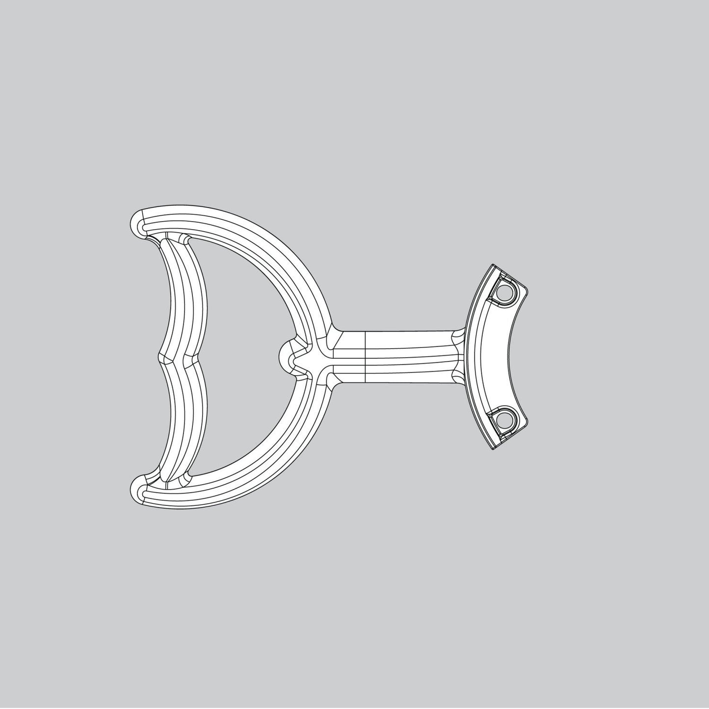 Blade Iron Set-Brushed Nickel - K020005214 Service Parts Casablanca