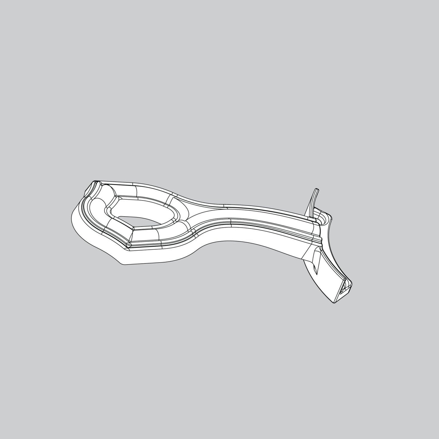 Blade Iron Set-Brushed Nickel - K370005875 Service Parts Hunter