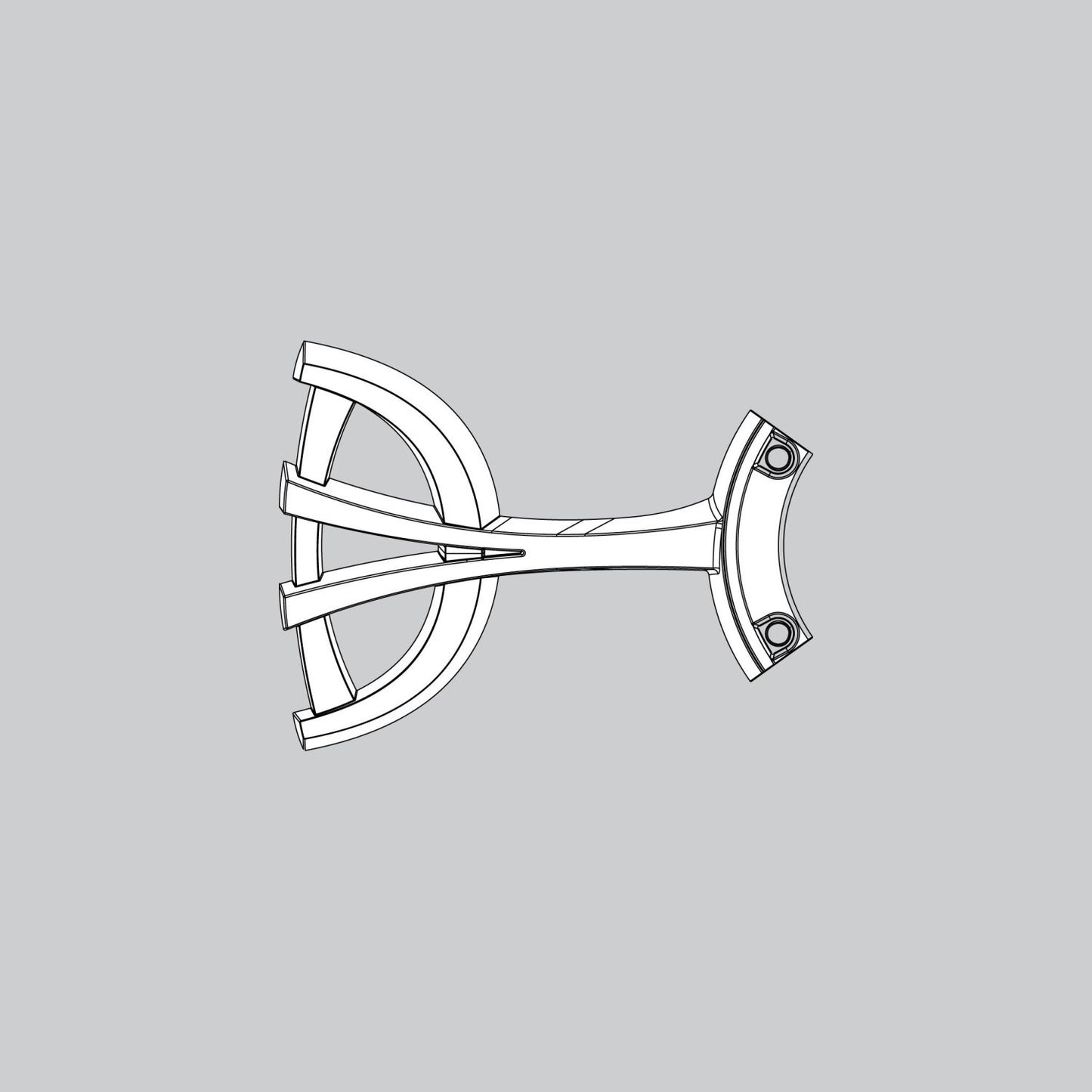 Blade Iron Set-Snow White - K037705203 Service Parts Casablanca