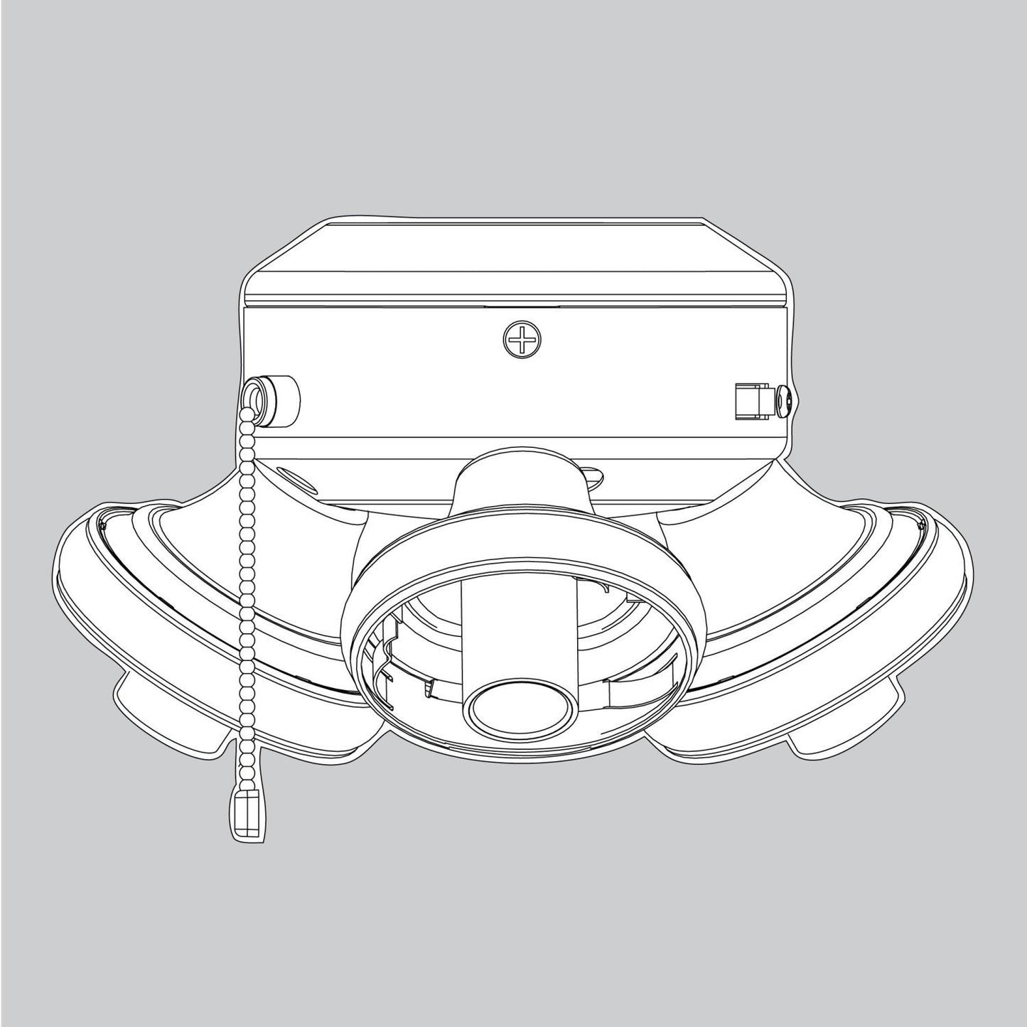 Light Kit-3 Light-Fresh White - K013318826 Service Parts Hunter