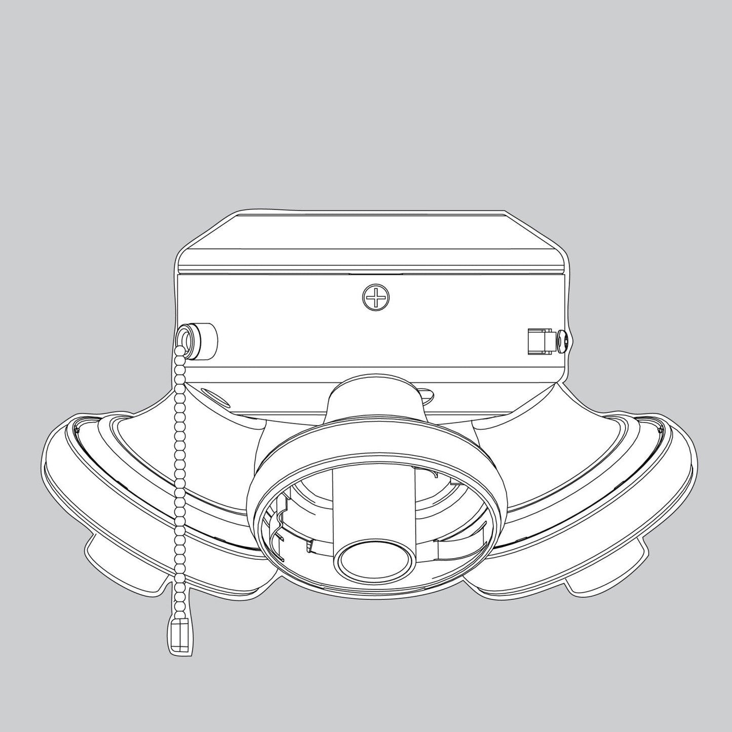 Switch Housing-Empty-Matte Silver - K037501664 Service Parts Hunter