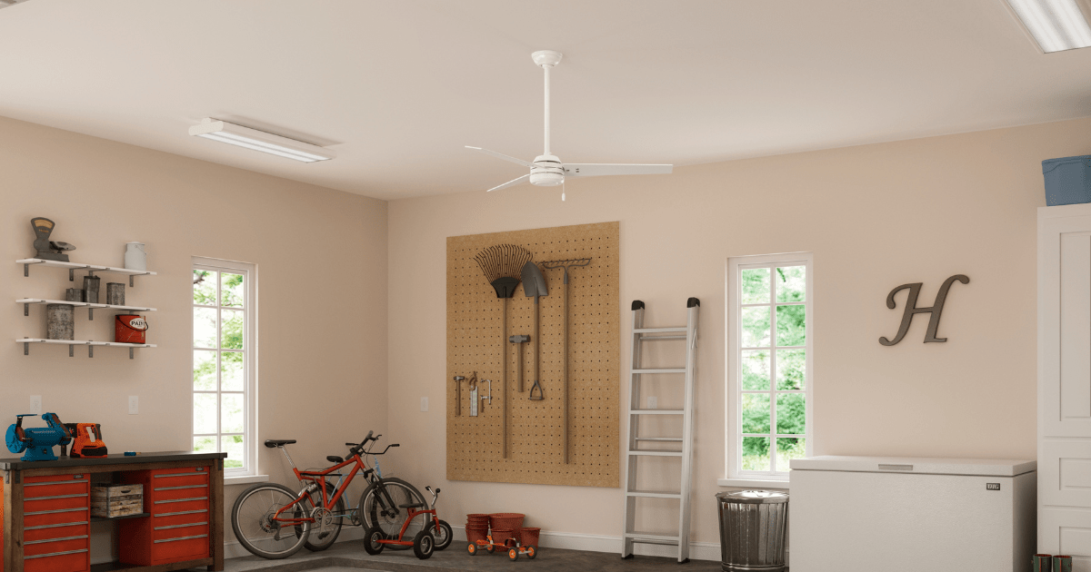 Garage Ceiling Fan Ideas Woozoo Fan 66 Inch Large Outdoor Ceiling Fan