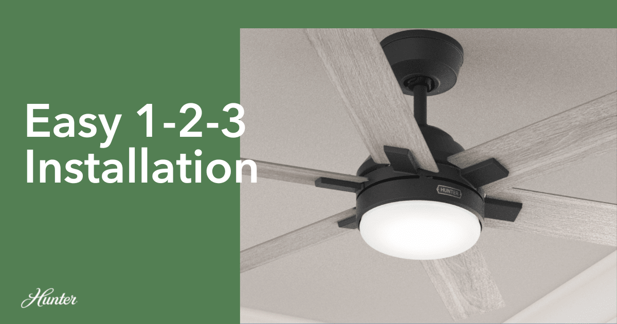 Easy Installation Ceiling Fan