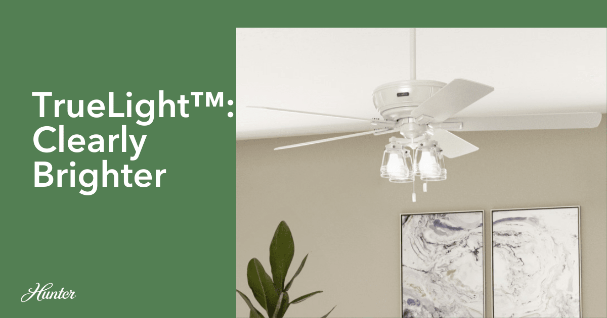 TrueLight: Ceiling Fans with the Brightest Lights