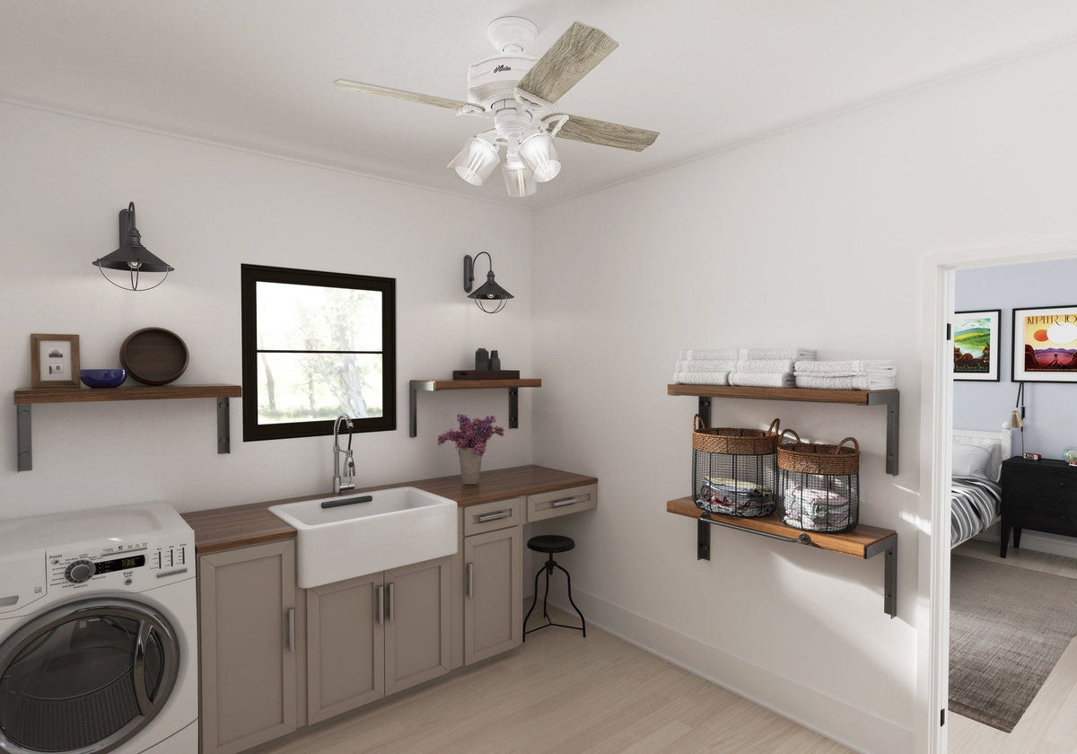 Our favorite spaces: The modern laundry room – Hunter Fan