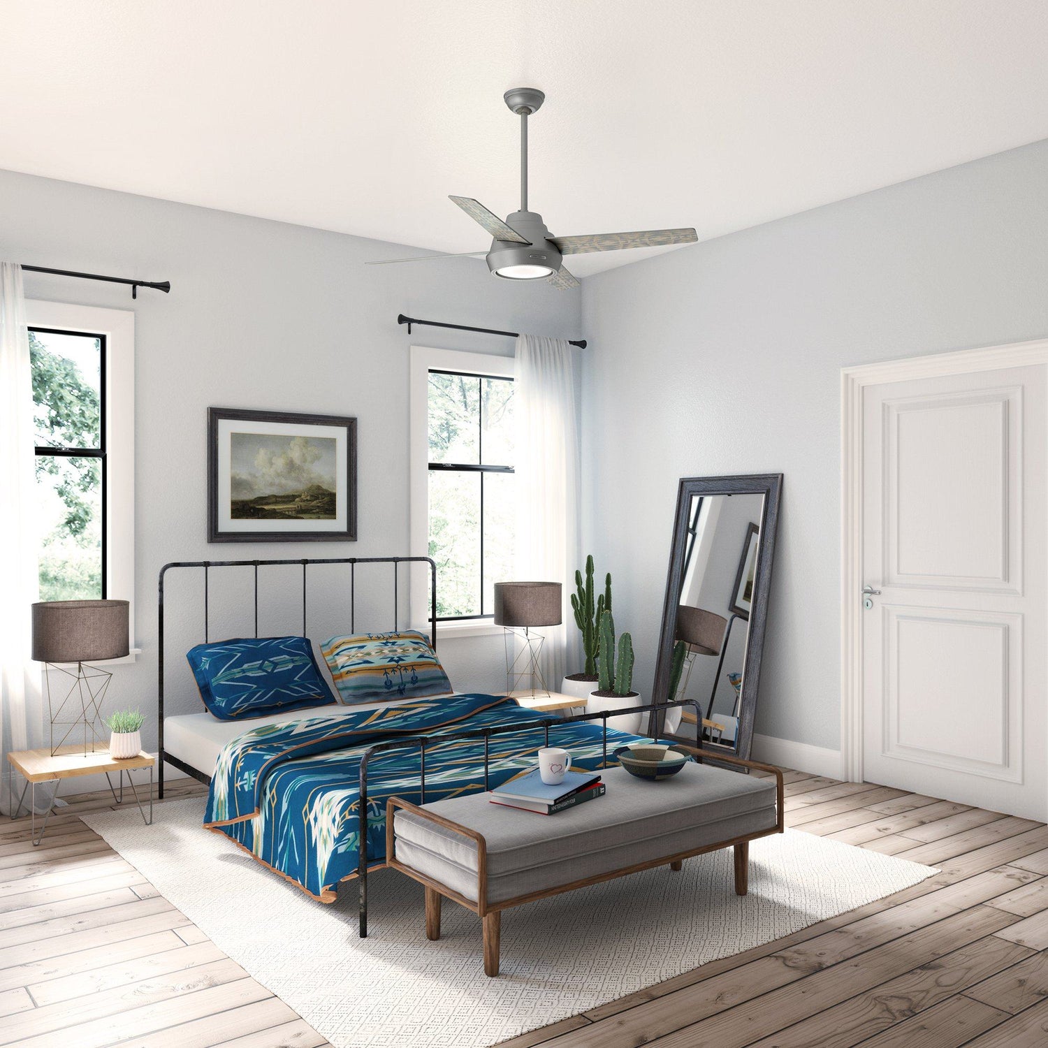 Bedroom ceiling fan ideas to transform your space
